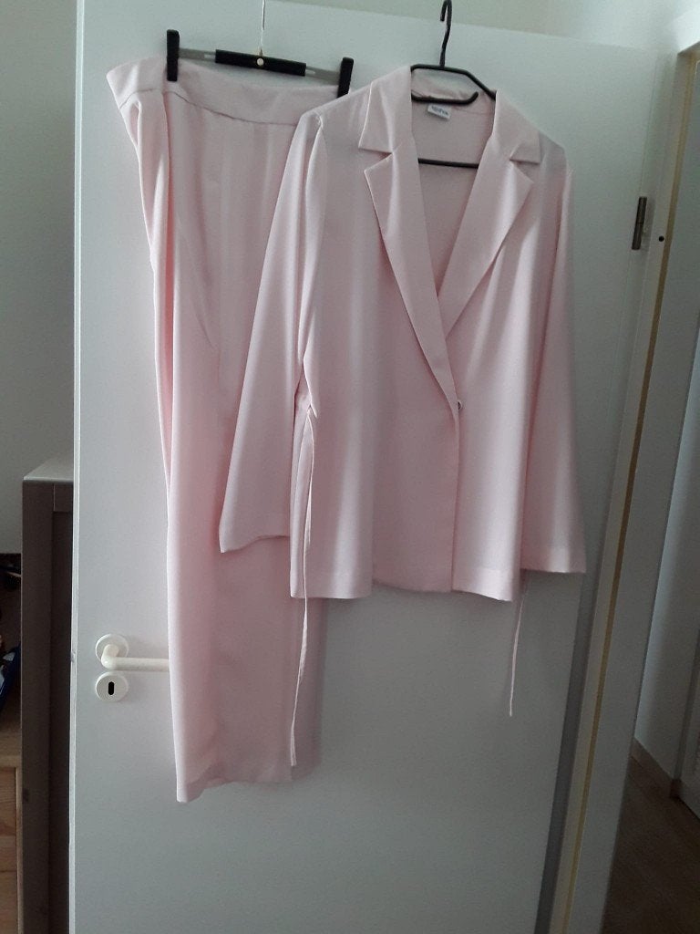 ensemble pantalon et veste pour femme, Kleding | Dames, Jasjes, Kostuums en Pakken, Zo goed als nieuw, Kostuum of Pak, Maat 42/44 (L)