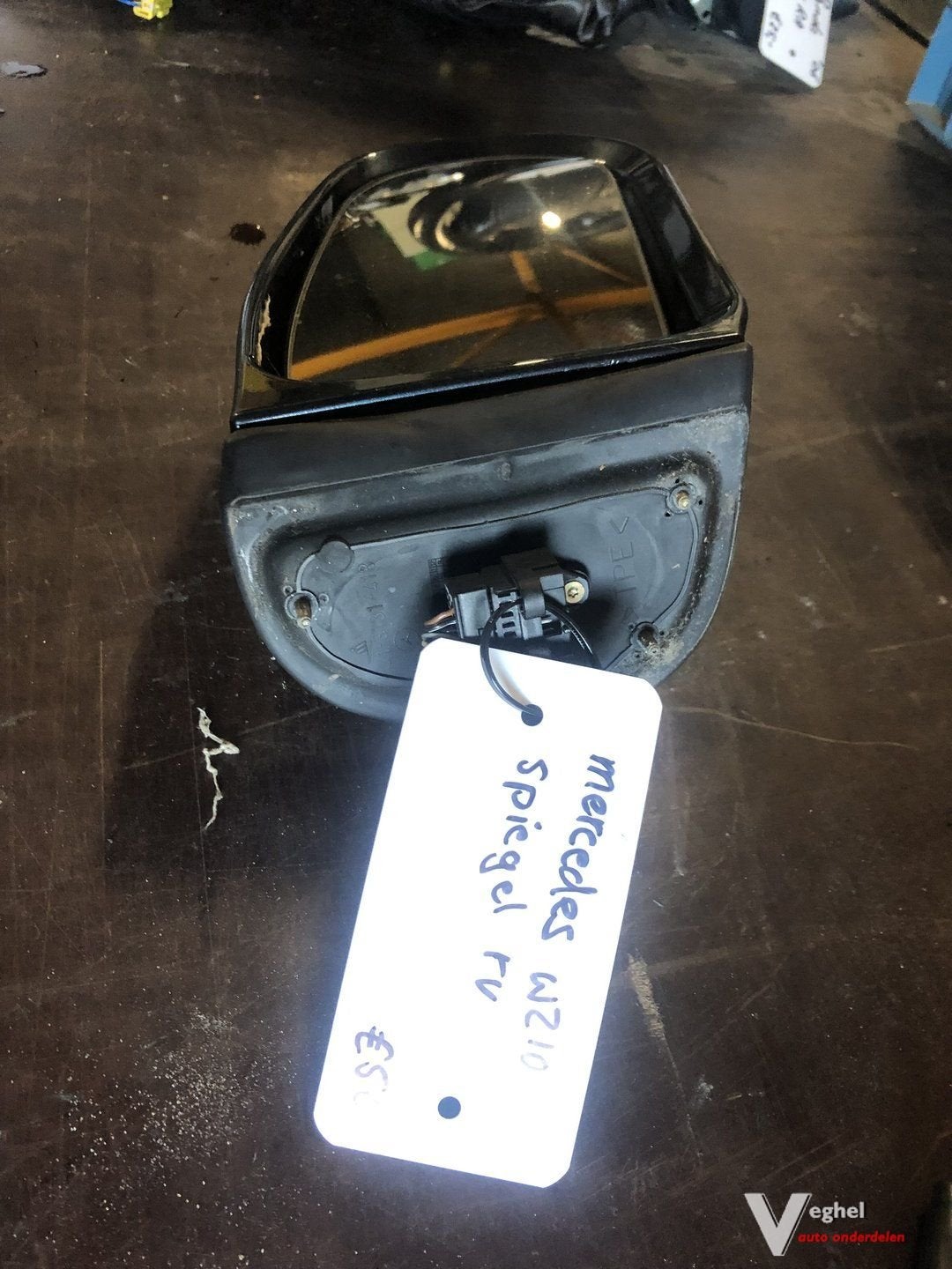 mercedes w210 spiegel rechtsvoor '01, Auto-onderdelen, Spiegels, Gebruikt, -, -, Ophalen of Verzenden