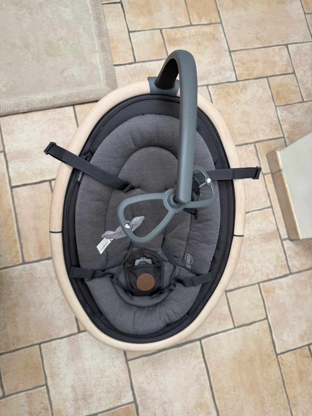 Maxi Cosi Cassia elektrische wipstoel - antracietgrijs, Enlèvement, Comme neuf, Chaise rebondissante