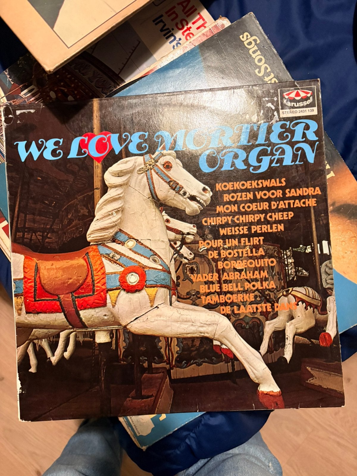 WE LOVE MORTIER ORGAN, Verzamelen, Ophalen, Gebruikt, Cd of Plaat