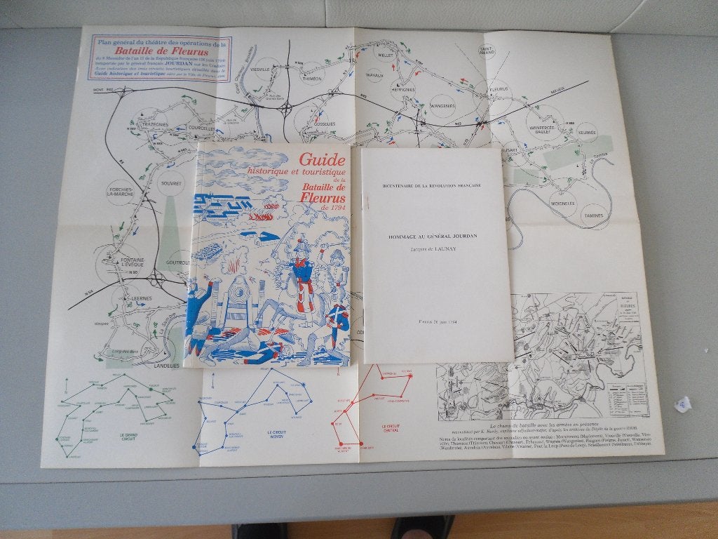 Guide historique et touristique de la Bataille de Fleurus.., Gelezen, Ophalen of Verzenden, Charles MATHIEU, 17e en 18e eeuw