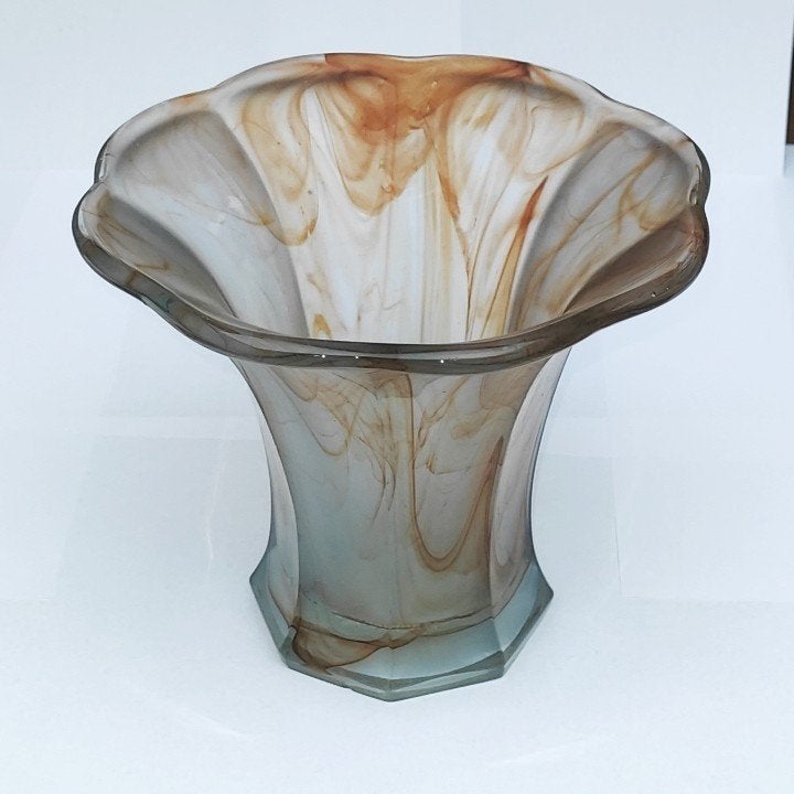 Vaas Art Deco "Rheingold" August Walther & Sohne., Antiek en Kunst, Ophalen of Verzenden