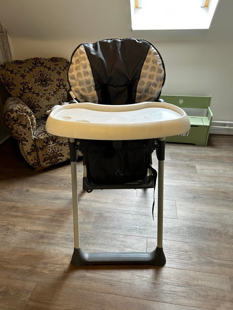 Eetstoel Hauck 0-15kg, Enlèvement, Comme neuf, Chaise évolutive, Ceinture(s)