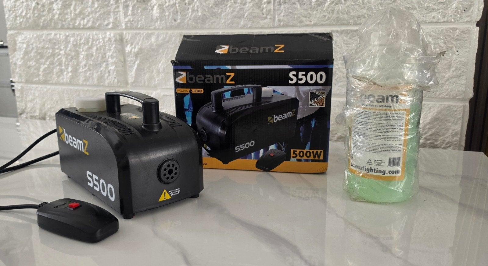 Rookmachine BeamZ S500, Muziek en Instrumenten, Licht en Laser, Ophalen