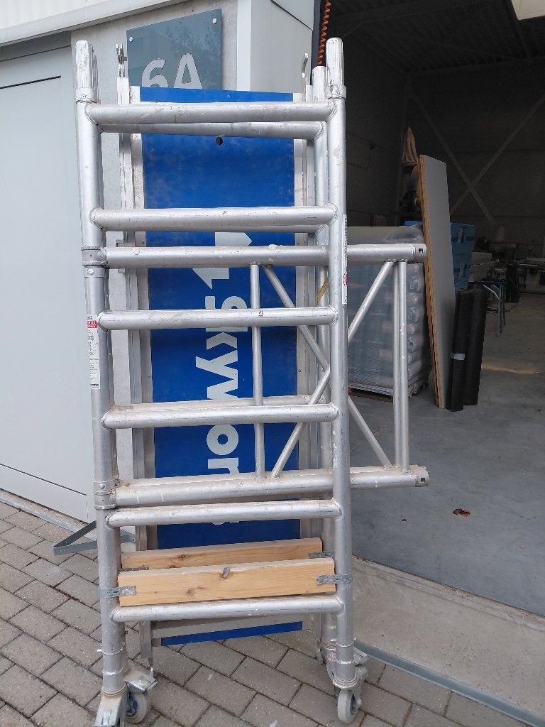 steiger, Ophalen, Gebruikt, Rolsteiger of Kamersteiger, Minder dan 2 meter
