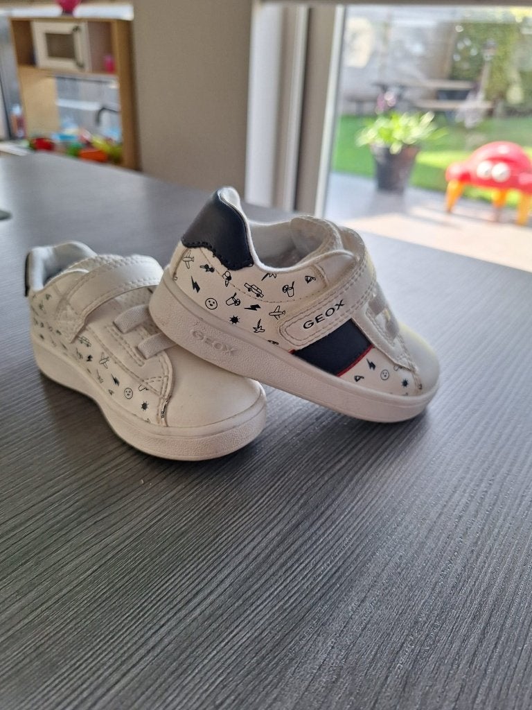 Geox Sneakers: maat 21, Kinderen en Baby's, Babykleding | Schoentjes en Sokjes, Ophalen, Schoentjes, Zo goed als nieuw, Geox