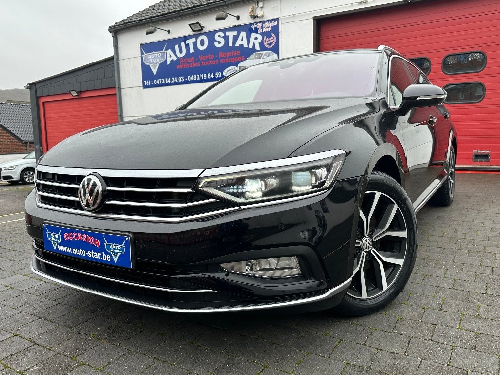 VW PASSAT BREAK GPS TOUCHSCREEN TOWN+PANO EURO 6-d VOLLEDIG, Dealer onderhouden, Euro 6, 4 cilinders, Zwart