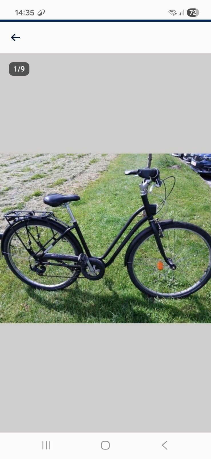 ZEER STEVIGE ZWARTE FIETS UNISEX PRIJS 80 EUR, Ophalen