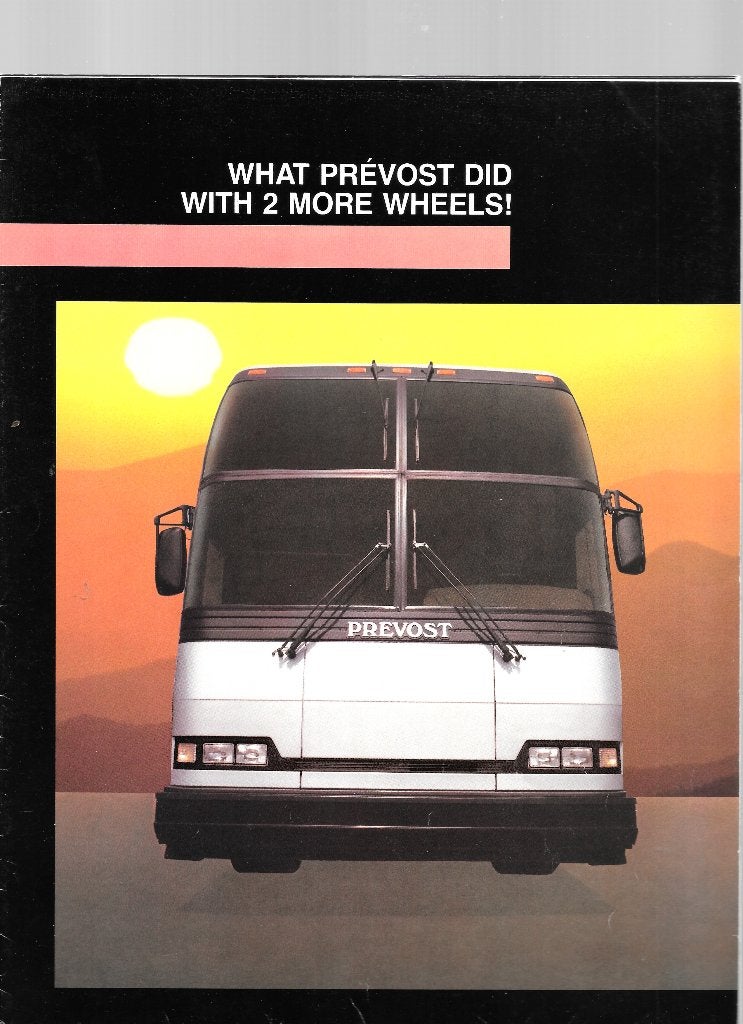 PREVOST autocars, Boeken, Auto's | Folders en Tijdschriften, Ophalen of Verzenden, Zo goed als nieuw, Overige merken