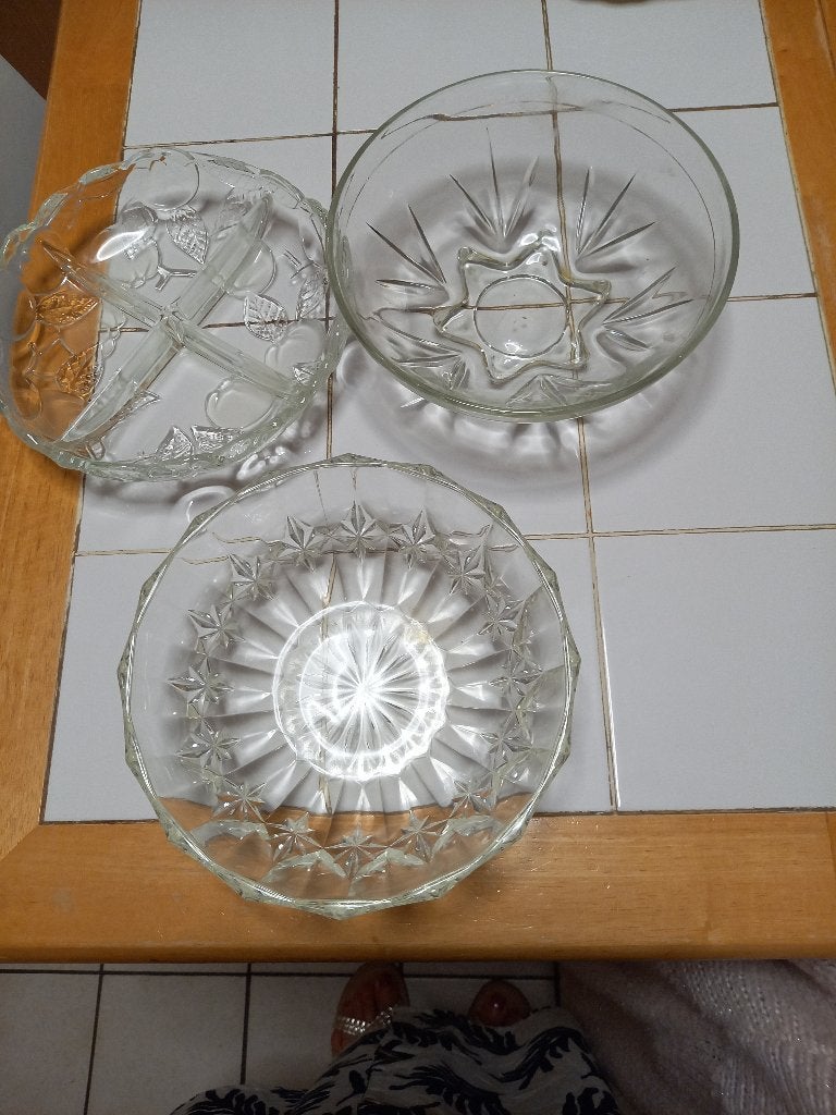 Saladier, Maison & Meubles, Cuisine | Vaisselle, Enlèvement, Comme neuf, Verre, Autres types