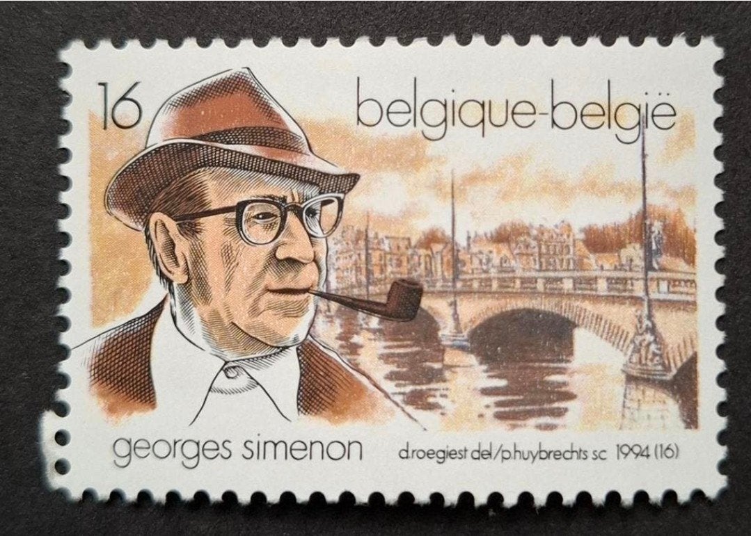 België: OBP 2579 ** Georges Simenon 1994., Frankeerzegel, Ophalen of Verzenden, Zonder stempel, Postfris