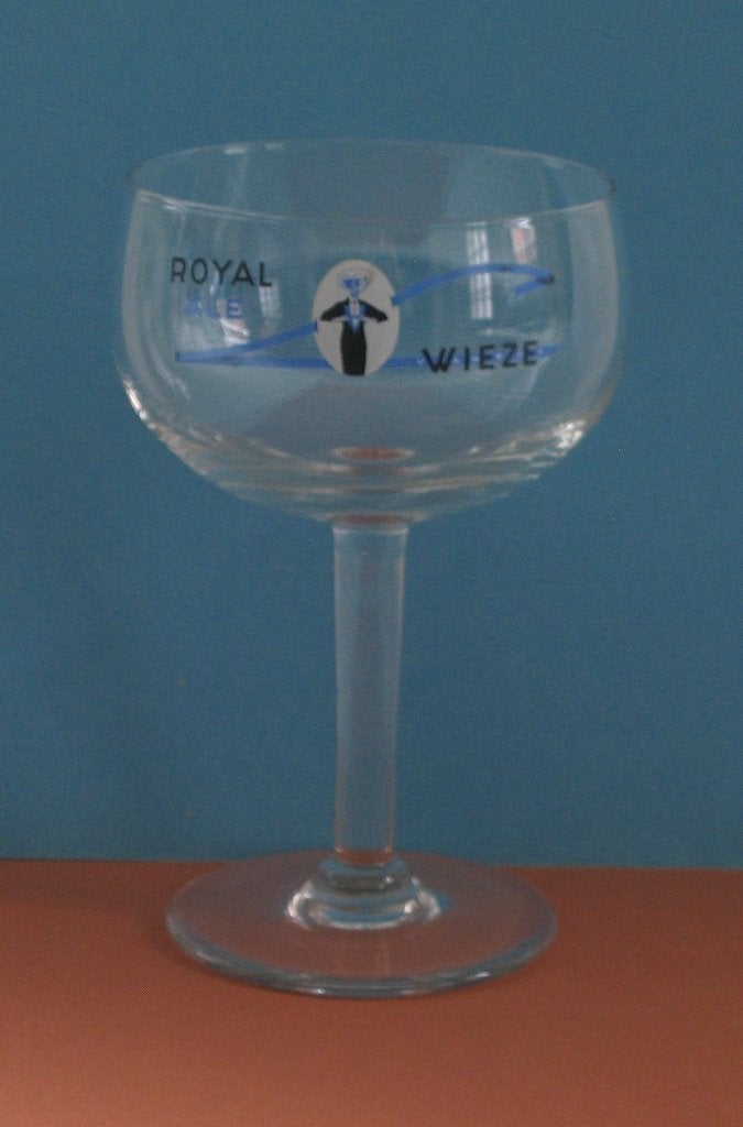 VERRE À BIÈRE WIEZE 130, Collections, Enlèvement, Utilisé, Verre ou Verres, Autres marques