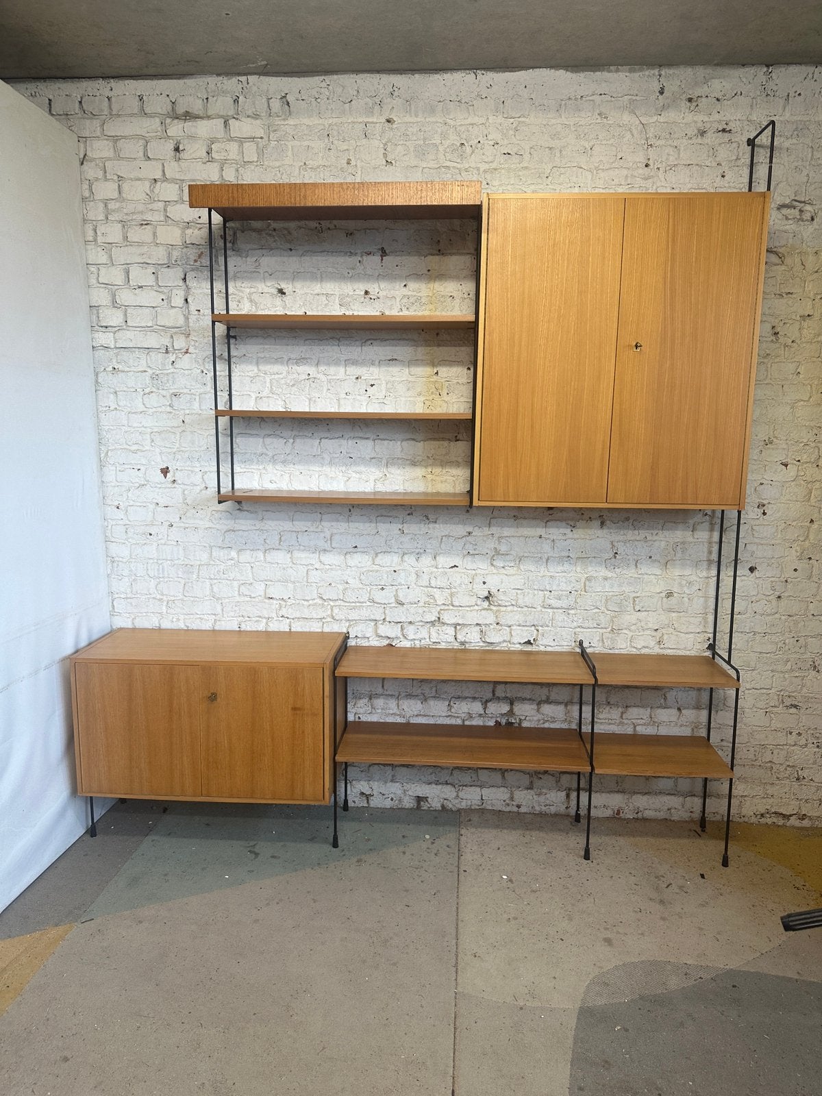 Vintage wallunit 1960 OMNIA, Ophalen, Gebruikt