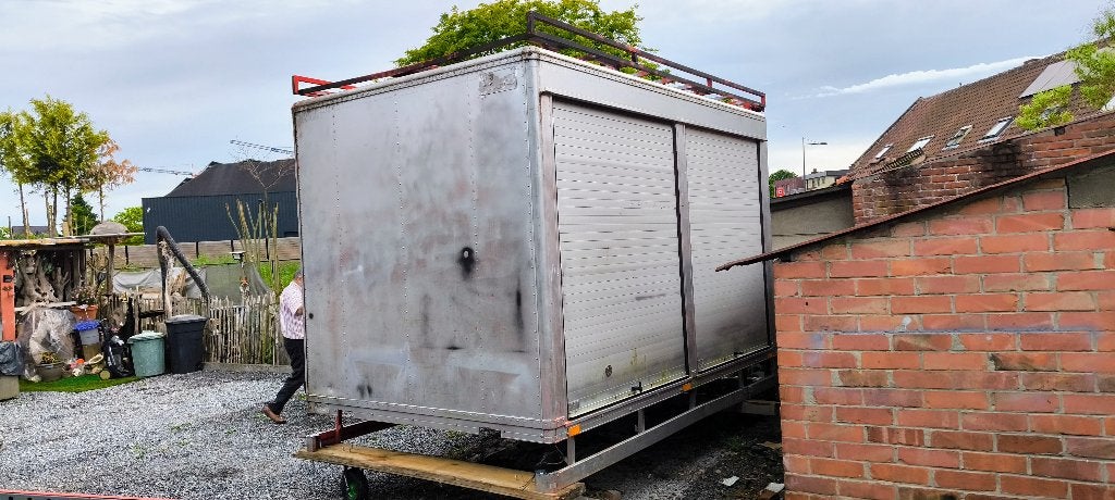 Aluminium Container / Laadbak. Roestvrij, Ophalen, Brandweer, Info@bnyautocenter.be