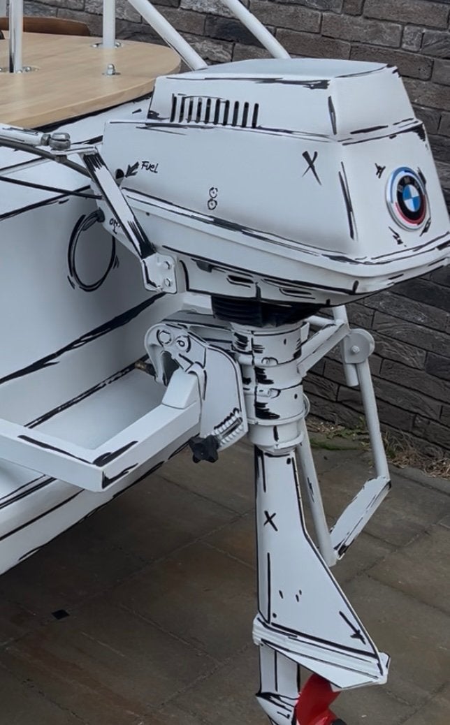 Boot bmw, Ophalen