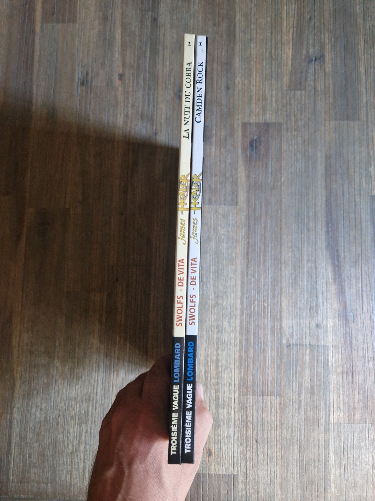 Lot de 2 bd james healer 1 et 2,EO, Enlèvement ou Envoi