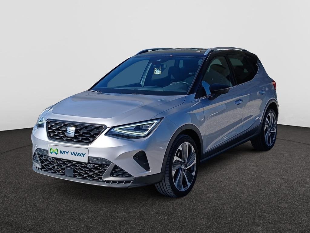 Seat Arona Arona 1.0 TSI FR, Auto's, Seat, Arona, Handgeschakeld, SUV of Terreinwagen, Zilver of Grijs