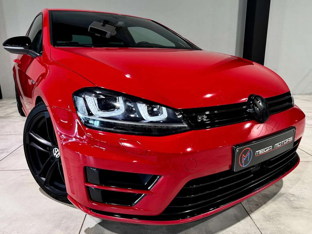 Volkswagen Golf R 2.0TSi 300CV 4MOTiON PACK SHADOW ALCANTARA, Autos, Volkswagen, Rouge, Achat, Euro 6, Entreprise