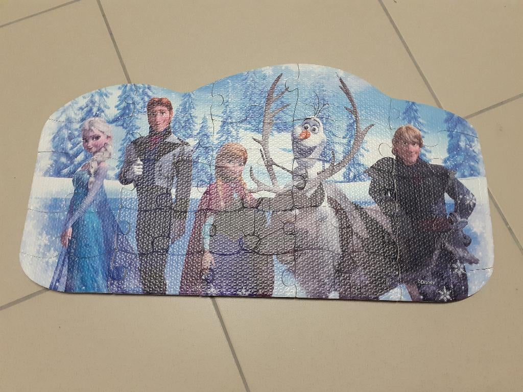 Puzzel Frozen, Ophalen of Verzenden, 10 tot 50 stukjes, Gebruikt