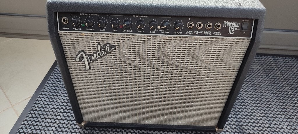Fender Princeton 112 Plus, Muziek en Instrumenten, Versterkers | Bas en Gitaar, Ophalen, Gebruikt