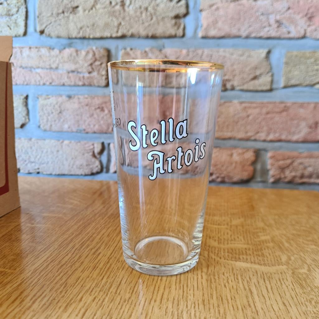 Stella glazen Boerke - 6 x 25cl, Verzamelen, Ophalen of Verzenden, Stella Artois