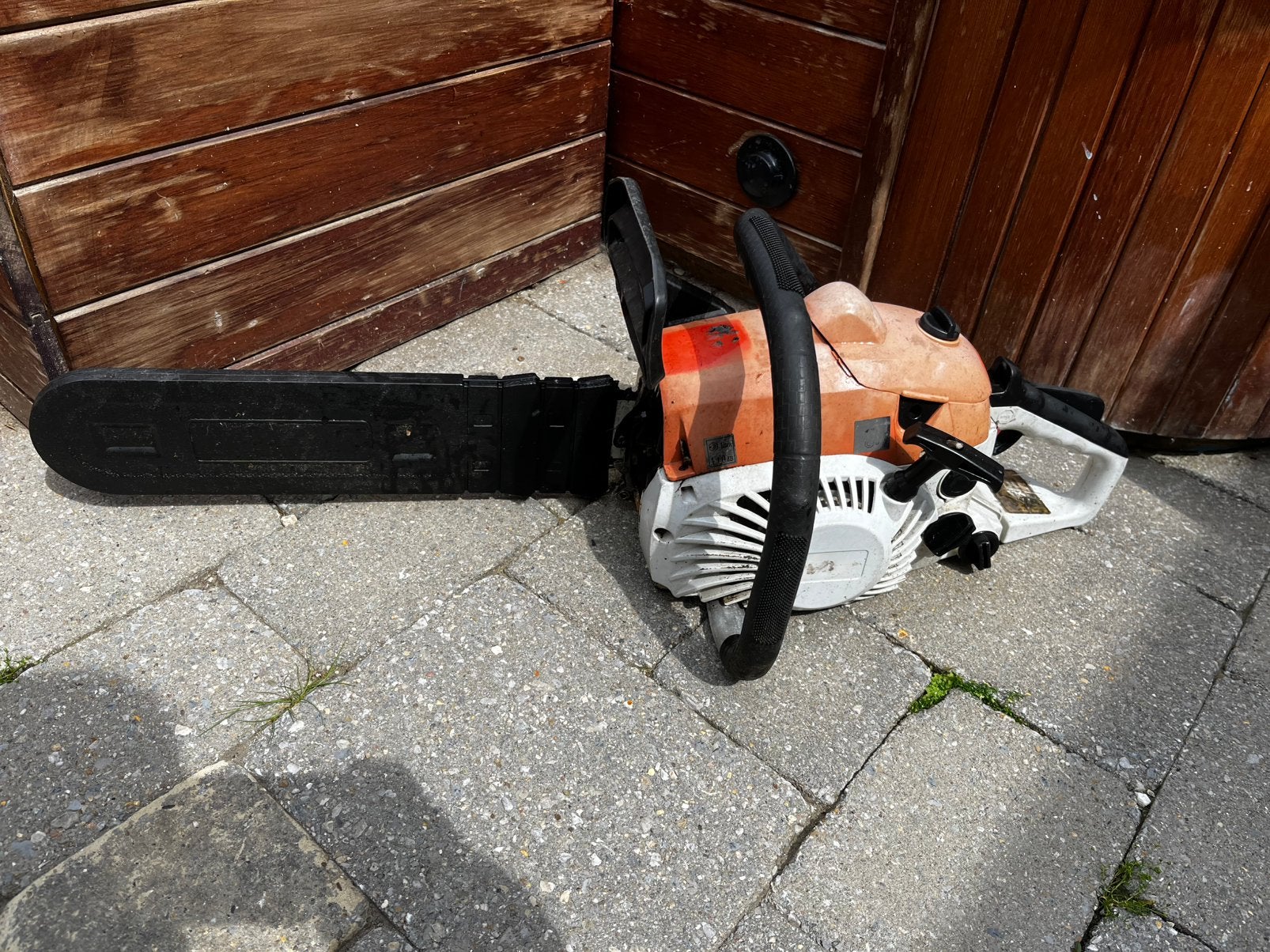Tronçonneuse thermique, Jardin & Terrasse, Outils à main, Enlèvement, Comme neuf