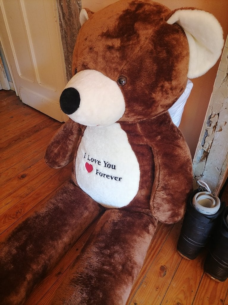 Grote teddybeer, Ophalen, Zo goed als nieuw