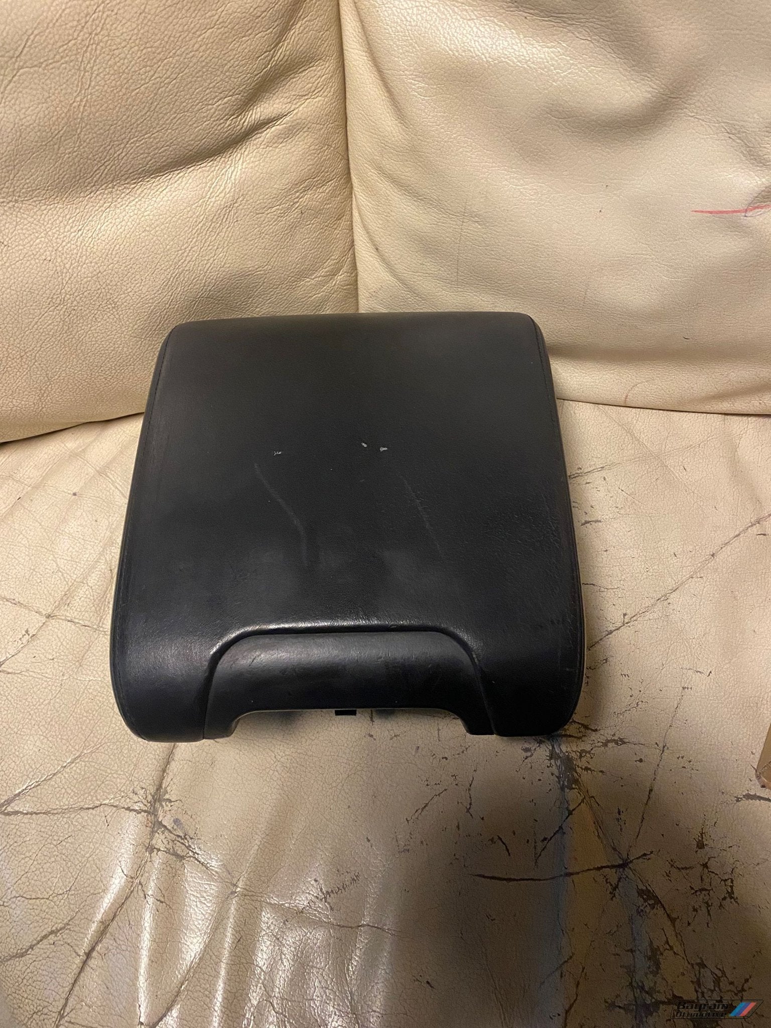 Bmw E39 M5 armsteun zwart leder verschuifbaar 5-serie midden, Auto-onderdelen, Gebruikt, -, -, Ophalen of Verzenden
