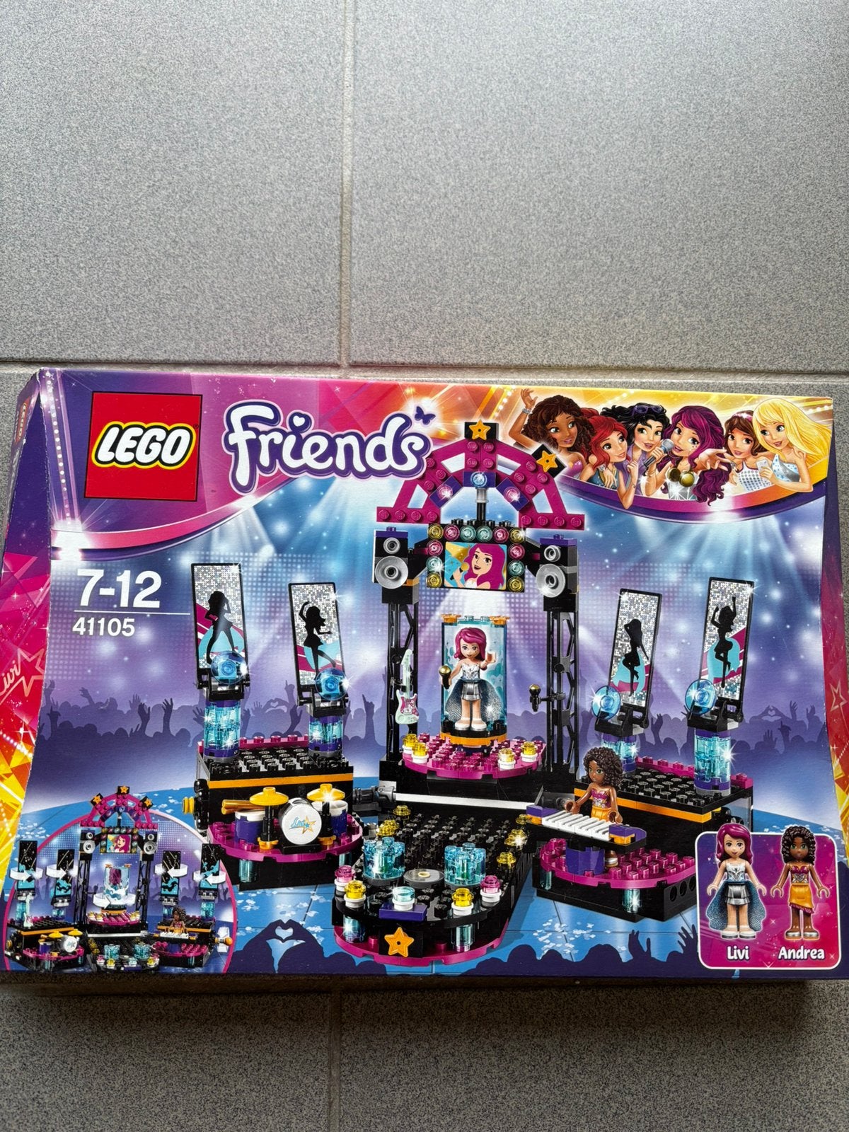 Lego friends - 41105 popster podium, Kinderen en Baby's, Speelgoed | Duplo en Lego, Lego, Friends, Ophalen of Verzenden, Zo goed als nieuw