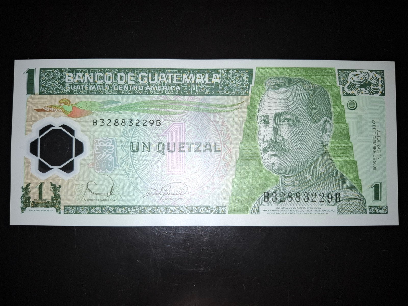 ### Guatemala 1 quetzal 2006 ###, Timbres & Monnaies, Enlèvement ou Envoi