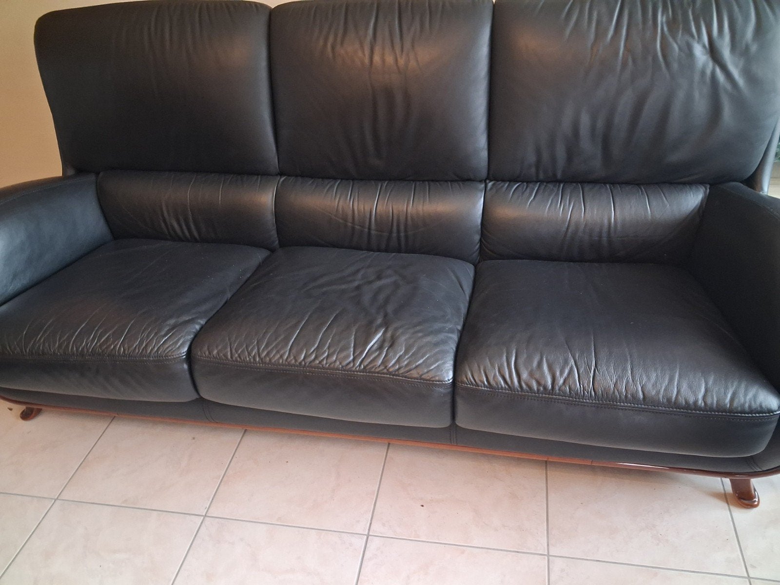 ledere zetel, Huis en Inrichting, Ophalen