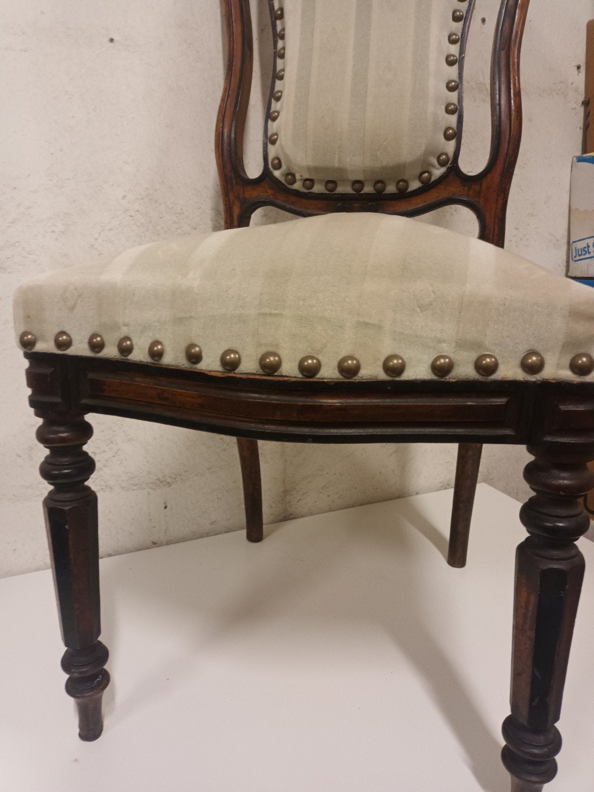 Prachtige antieke eetkamerstoel – Willem III / Biedermeier s, Ophalen