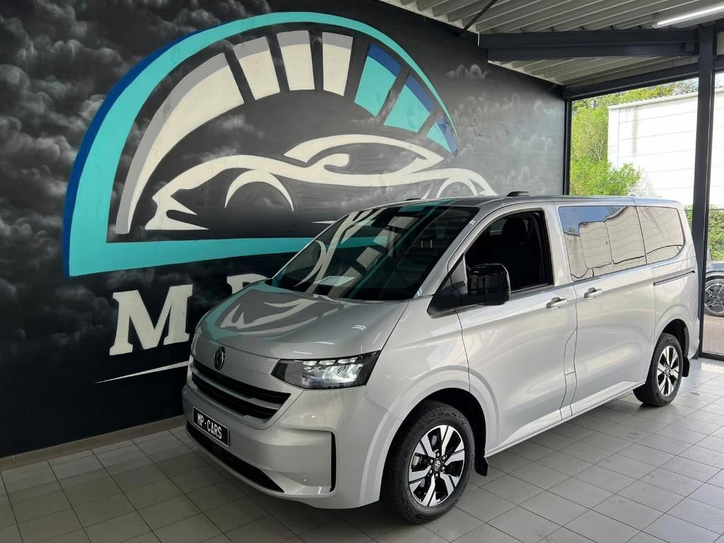 Volkswagen E-Caravelle / 9zitplaatsen / 305km rijbereik, Auto's, Volkswagen, 5 deurs, Zilver of Grijs, Te koop, Voorwielaandrijving