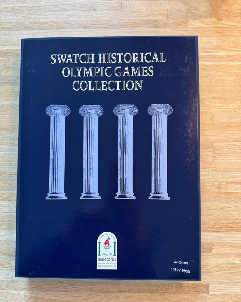 Zeldzame Swatch Historical Olympic Games Collection (1996), Verzamelen, Ophalen of Verzenden, Zo goed als nieuw