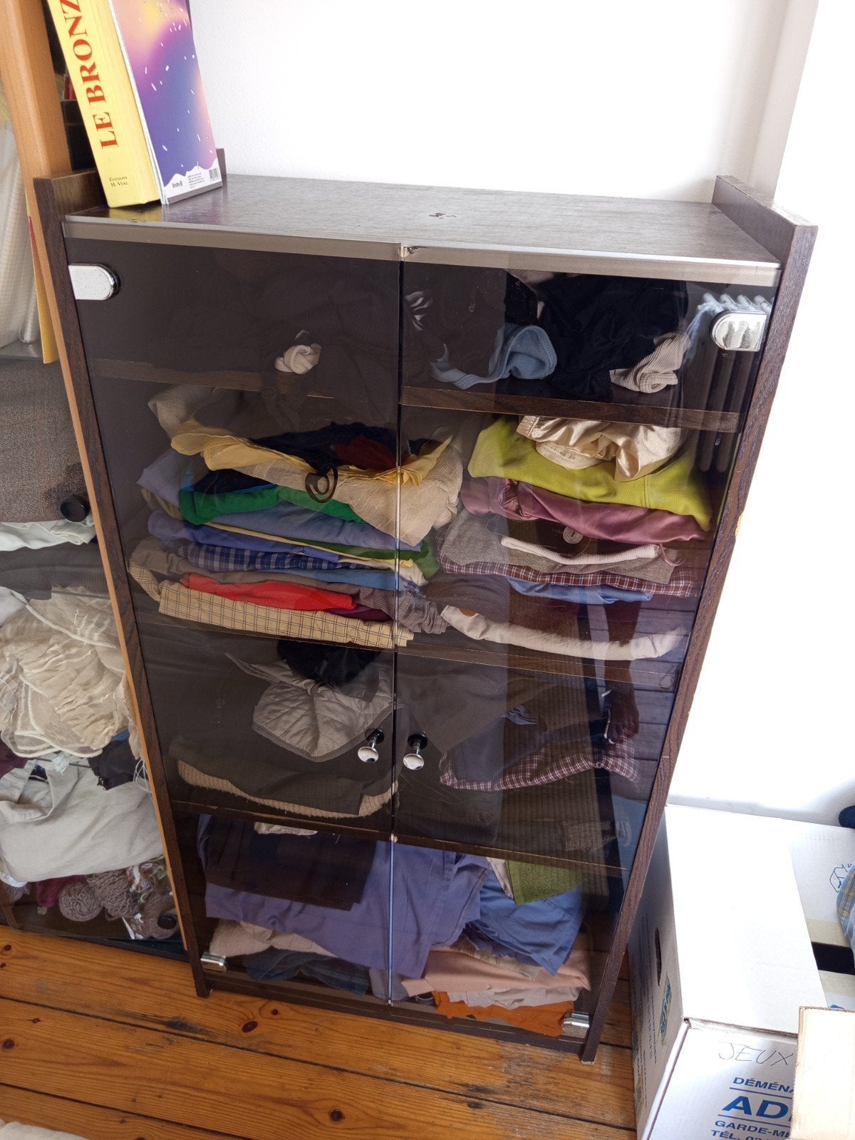 armoire vitrine, Maison & Meubles, Enlèvement, Utilisé