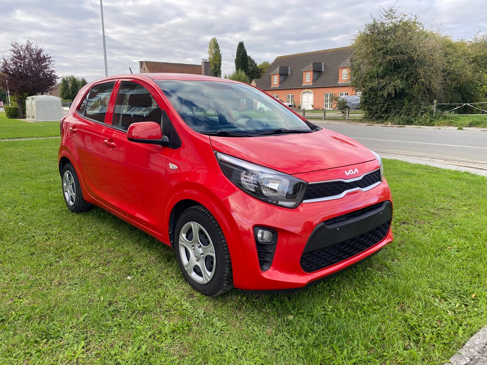 Kia Picanto 1.0MPI  2022  65000km, Autos, Rouge, Achat, 998 cm³, 5 portes