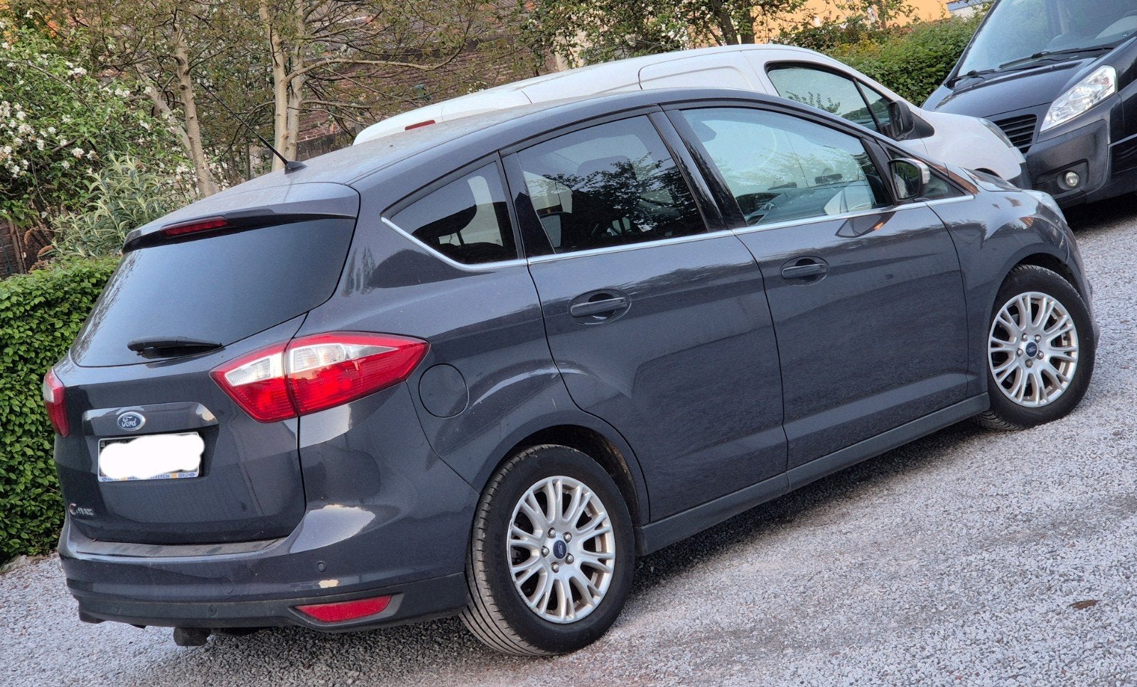 Ford c max 16tdci an2015 cuir clima gps 180mkm 4999€ ctok, Auto's, Bluetooth, Euro 5, 1600 cc, Leder