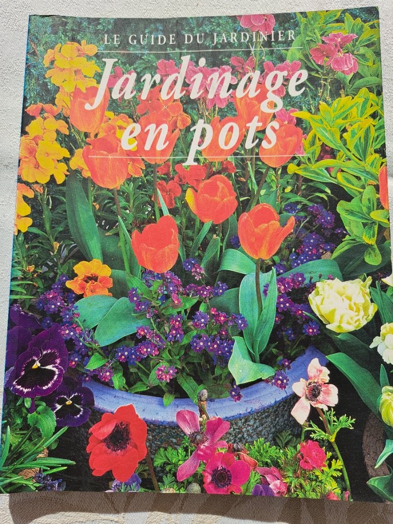 Livre Jardin en pots -Guide du jardinier, Enlèvement, Utilisé, Autres