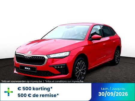 Skoda Scala Scala 1.0 TSI Selection DSG, Rouge, Rétroviseurs électriques, Berline, Automatique