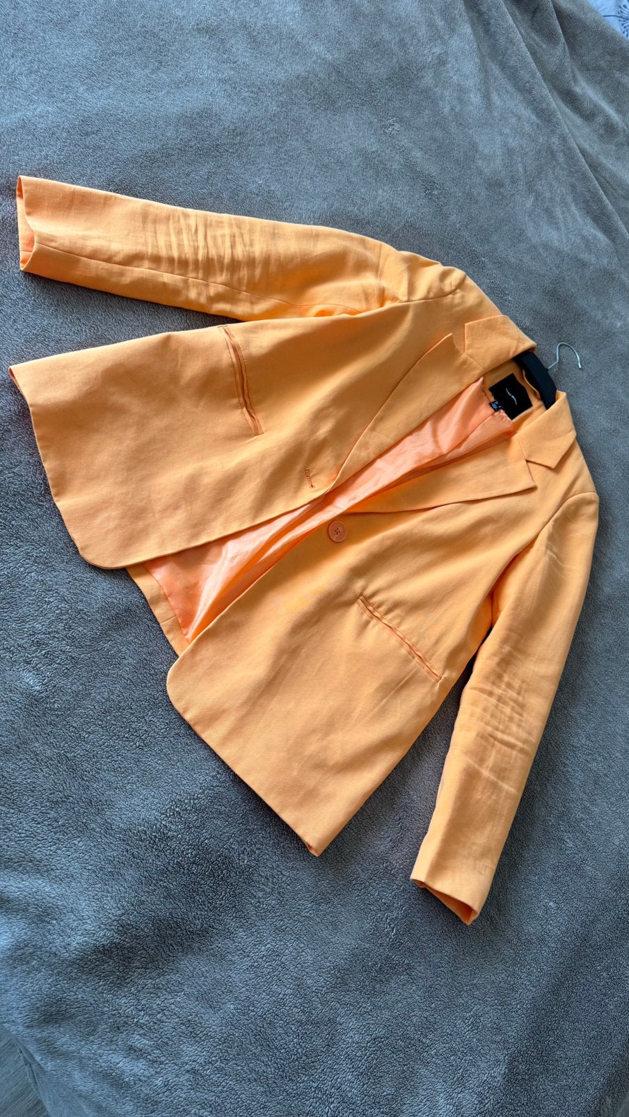 Oranje jas, Kleding | Dames, Ophalen, Zo goed als nieuw, Maat 36 (S), Oranje