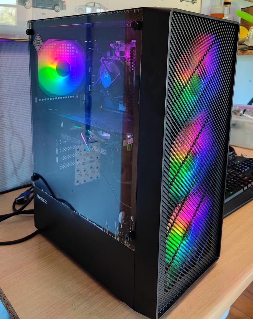 Pc Gaming i7 RTX 2060 16GB RAM SSD, Computers en Software, Desktop Pc's, HDD, SSD