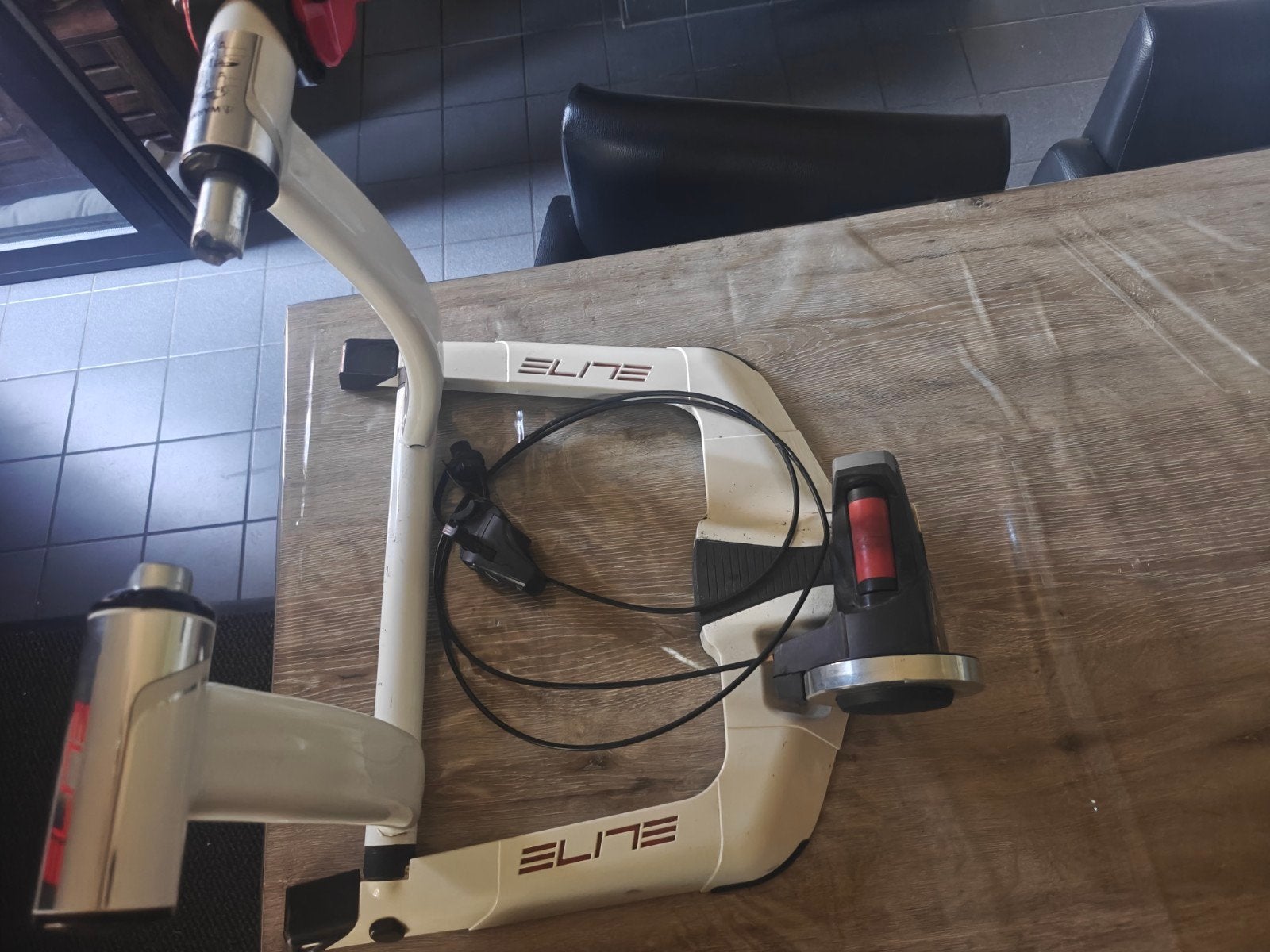 Elite Qubo Power hometrainer, Fietsen en Brommers, Ophalen