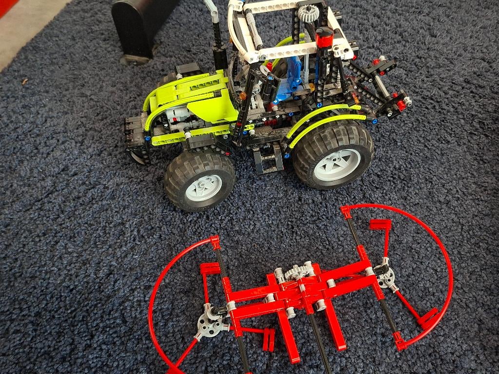 LEGO Technic Maaidorser en Traktor, Lego, Ensemble complet, Instructions incluses, Comme neuf