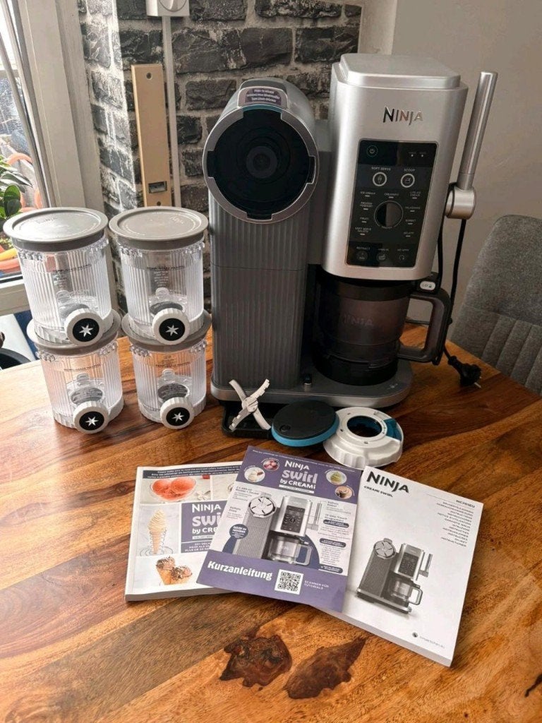 Ninja CREAMi Swirl 13-in-1 NC701EU, Envoi, Neuf, Élément de refroidissement