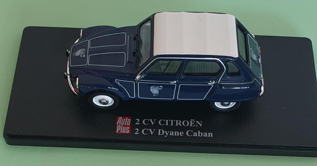 2CV Citroën miniatuur - modelauto, Ophalen of Verzenden