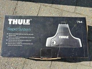 Barre de toit Thule, Autos : Pièces & Accessoires, Enlèvement, Utilisé