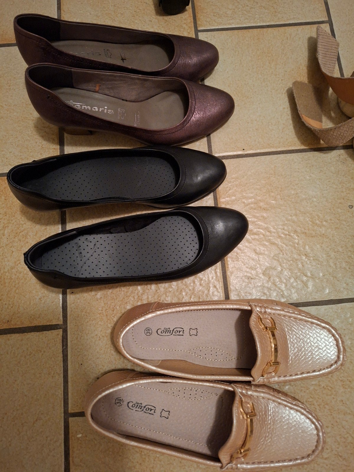 Schoenen, Ophalen