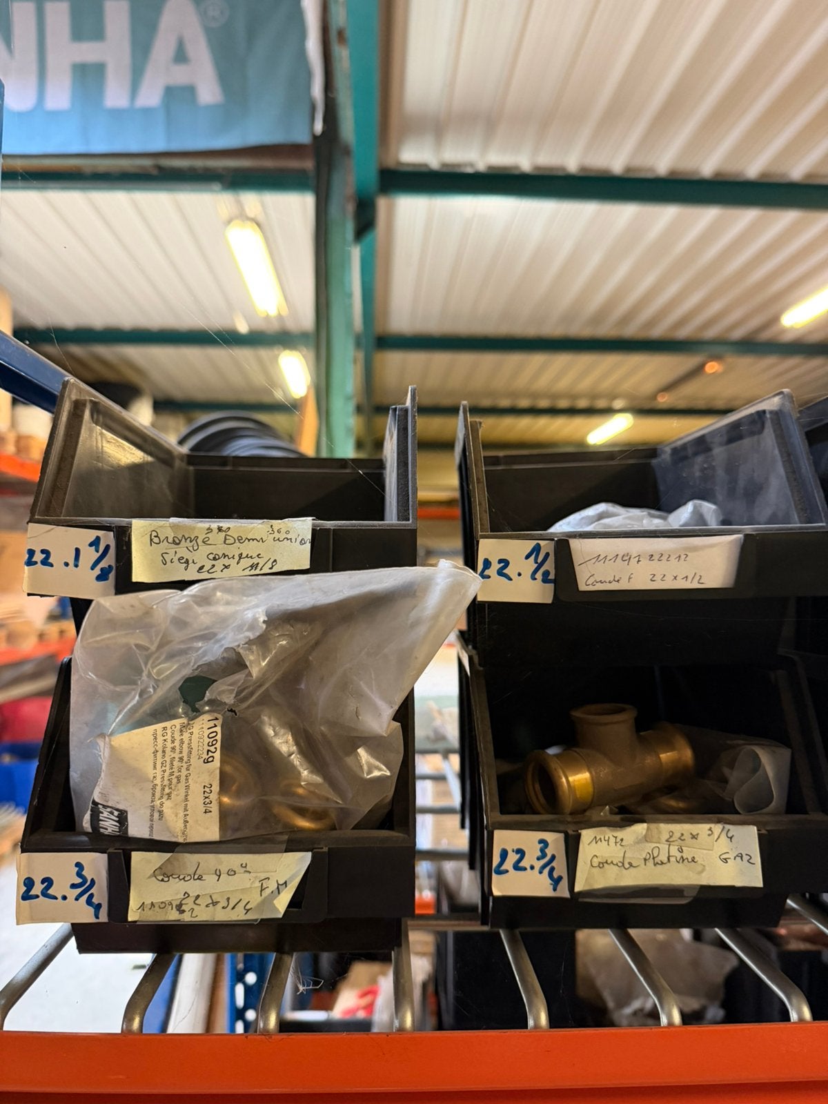 LOT D’ACCESSOIRES À CERTIR GAZ CUIVRE & LAITON, Bricolage & Construction, Tuyaux & Évacuations, Enlèvement, Coudes