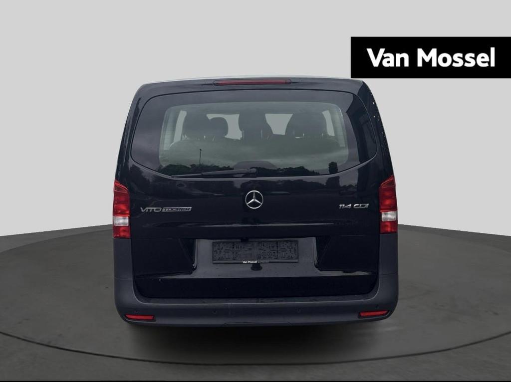 Mercedes-Benz VITO TOURER 114CDI L3- 9PLAATSEN AUDIO40+CAMER, Auto's, 4 deurs, Gebruikt, Zwart, 4 cilinders