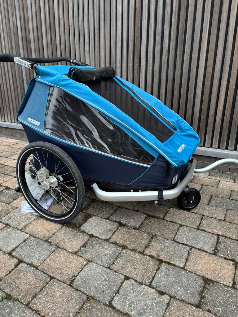 Fietskar kid croozer plus for 2, Ophalen, Zo goed als nieuw